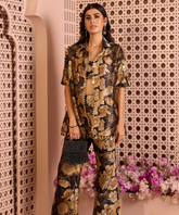 Larissa Green Suede Embellished Box Bag