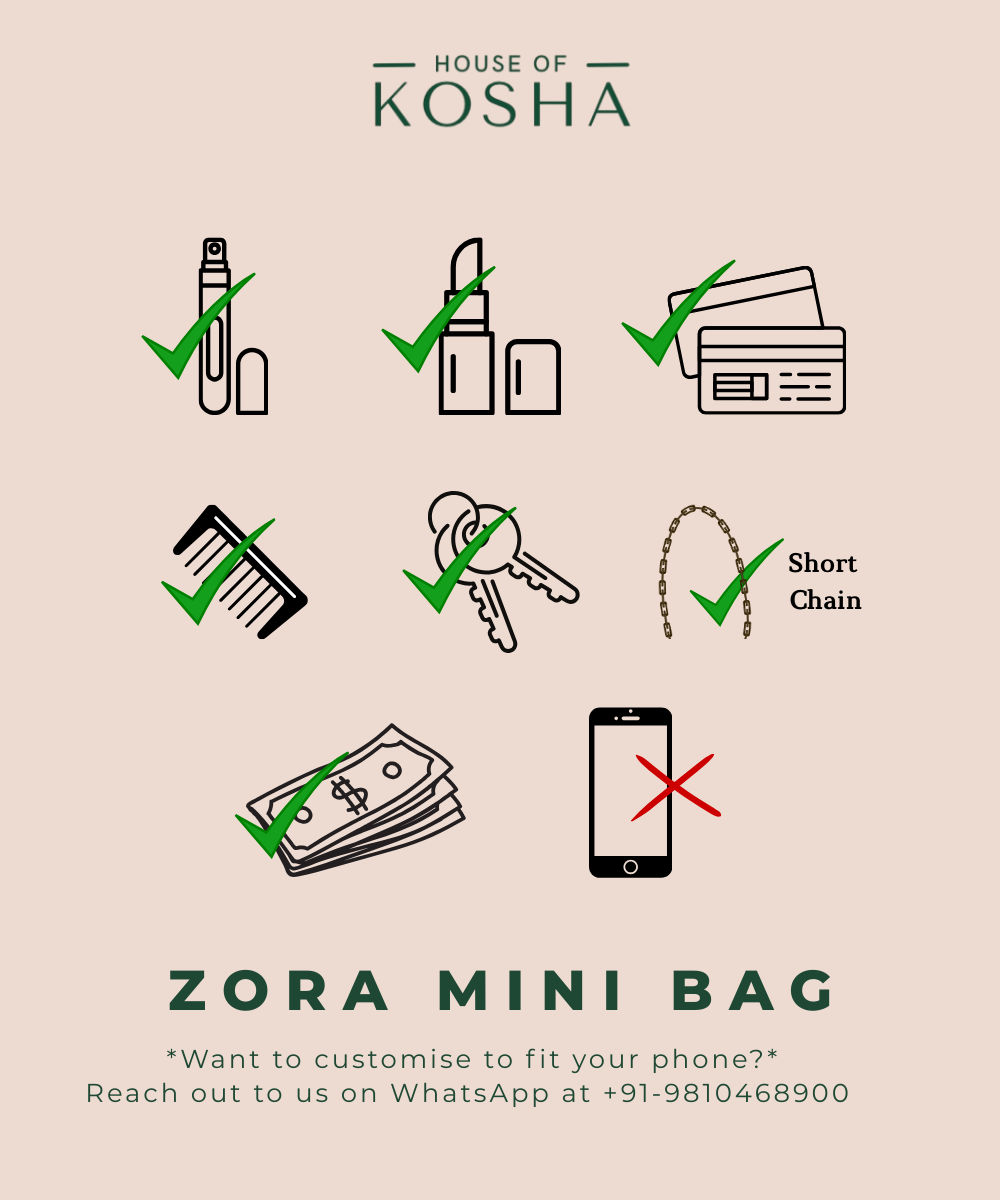 Zora Gold Suede Handcrafted Mini Bag