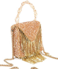 Natali Golden Embellished Mini Bag
