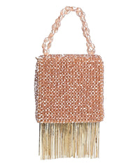 Natali Golden Embellished Mini Bag