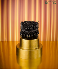 Josy Black Suede Embellished Mini Bag