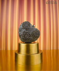 Cora Grey Suede Embellished Heart Bag