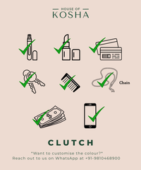 Grace Silver Suede Embellished Clutch