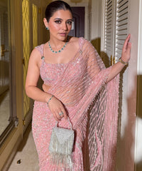Natali Silver Embellished Mini Bag